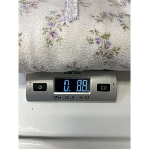 VTG Carole Hochman Womens Floral Nightgown Short Sleeve M Cotton Polyester - Picture 9 of 9